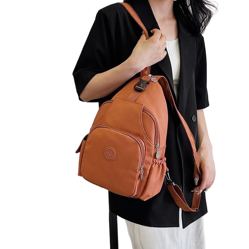 Unisex lagani putni ruksak s mogućnostima crossbody, tijelo od poliestera, Oxford podstava, proljetno izdanje 2024