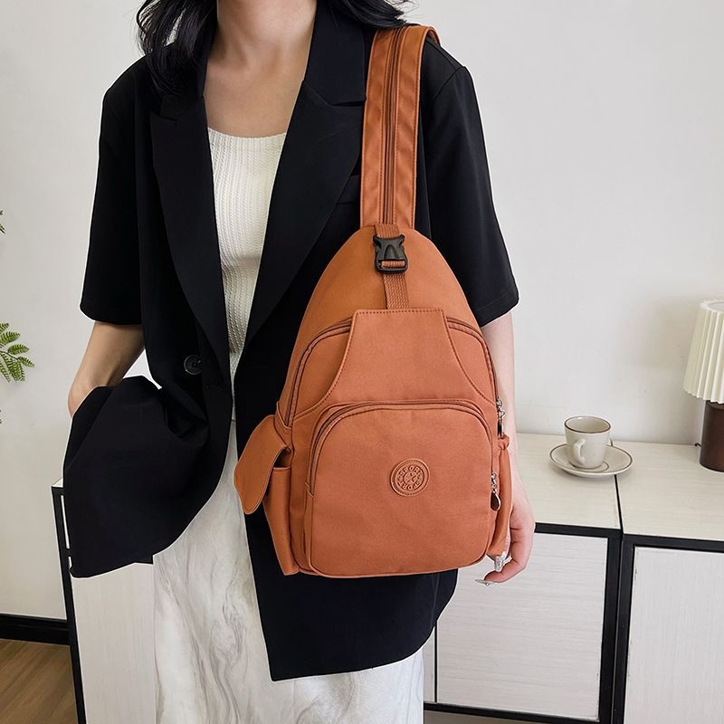 Unisex lagani putni ruksak s mogućnostima crossbody, tijelo od poliestera, Oxford podstava, proljetno izdanje 2024