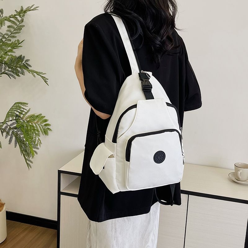 Unisex lagani putni ruksak s mogućnostima crossbody, tijelo od poliestera, Oxford podstava, proljetno izdanje 2024