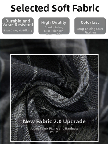 Tehotenské kockované voľné nohavice s flecom, na jeseň–zimu, podpora brucha, vlnená zmes (polyester 50–70%, bavlna <30%), mikroelastické, dĺžka po podlahe