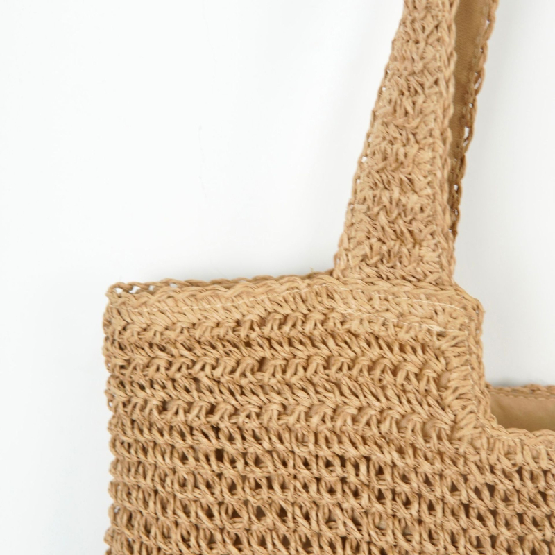 Casual tote torba od papira, crossbody nošenje preko ramena, zatvaranje zipom, unutarnja džep za dokumente