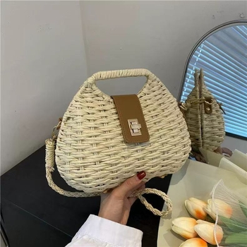 Torba crossbody od papira, srcolikog oblika, poliester podstava, otvoreni dizajn, za putovanja u slobodno vrijeme