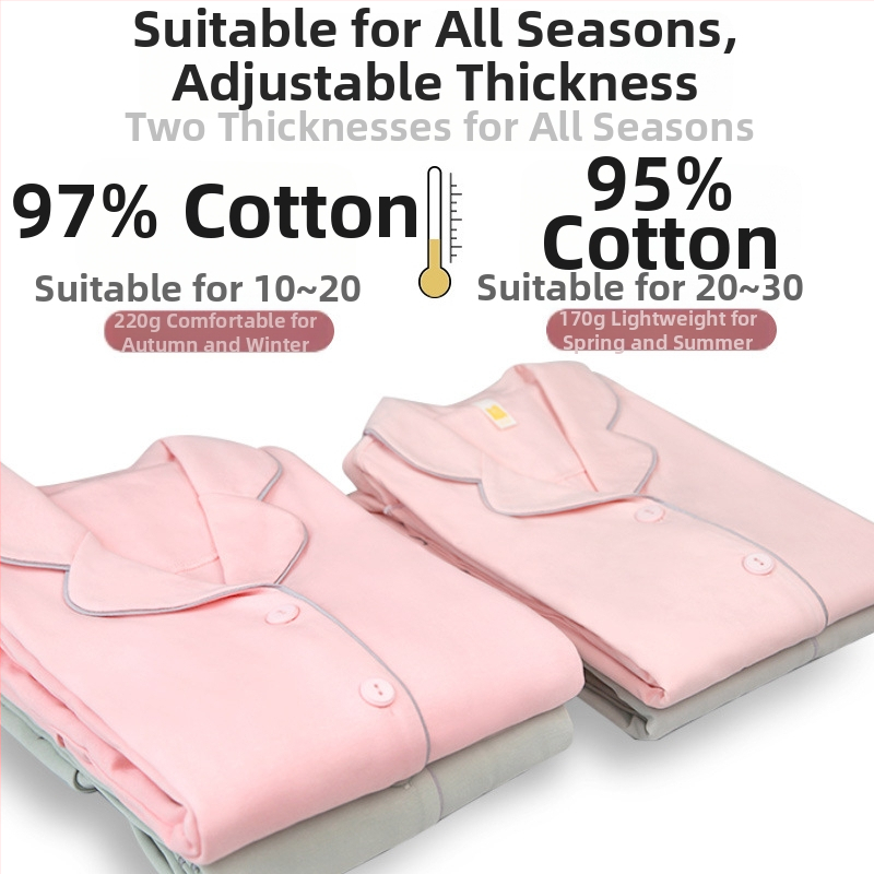 Anyaság és szoptatós pizsama hosszú ujjú, karikatúra mintával, szoptatási nyílás, 95% pamut + spandex