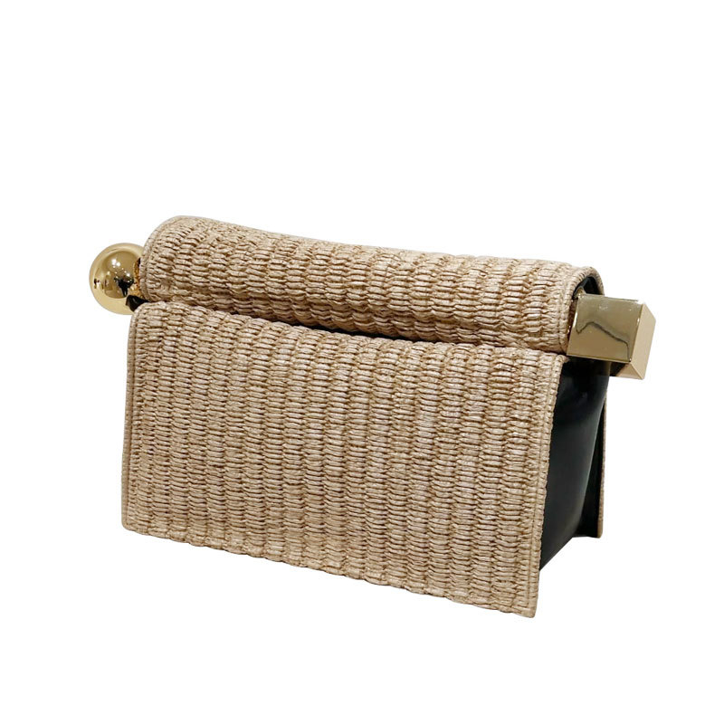 Sklopiva PU clutch torba, crossbody, horizontalno kvadratni oblik, gradski jednostavan stil, otvaranje poklopcem, unutarnji džep za mobitel, proljeće 2025