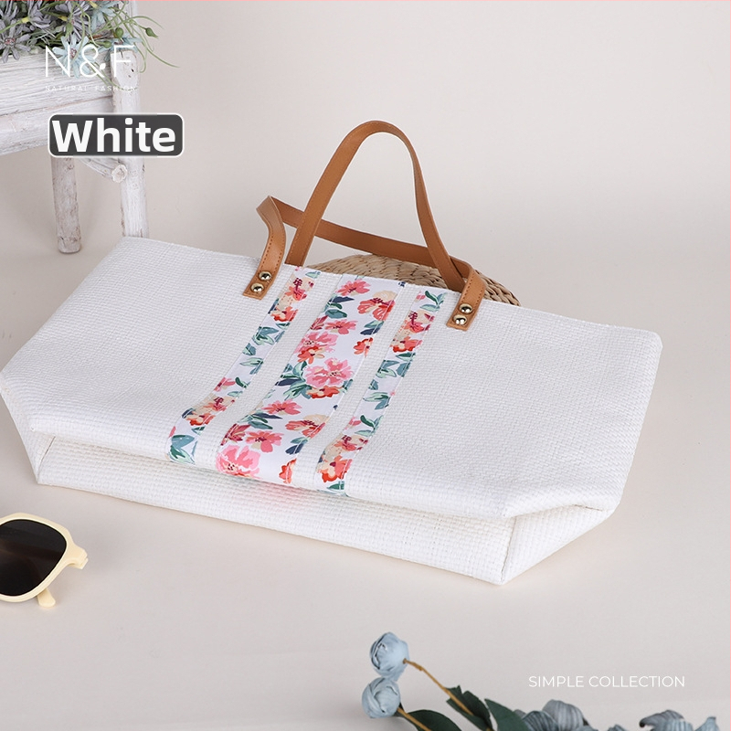 Prilagođena slamnata torbica i šešir, ženska torba za rame ili crossbody, lagana i moderna pletena torba