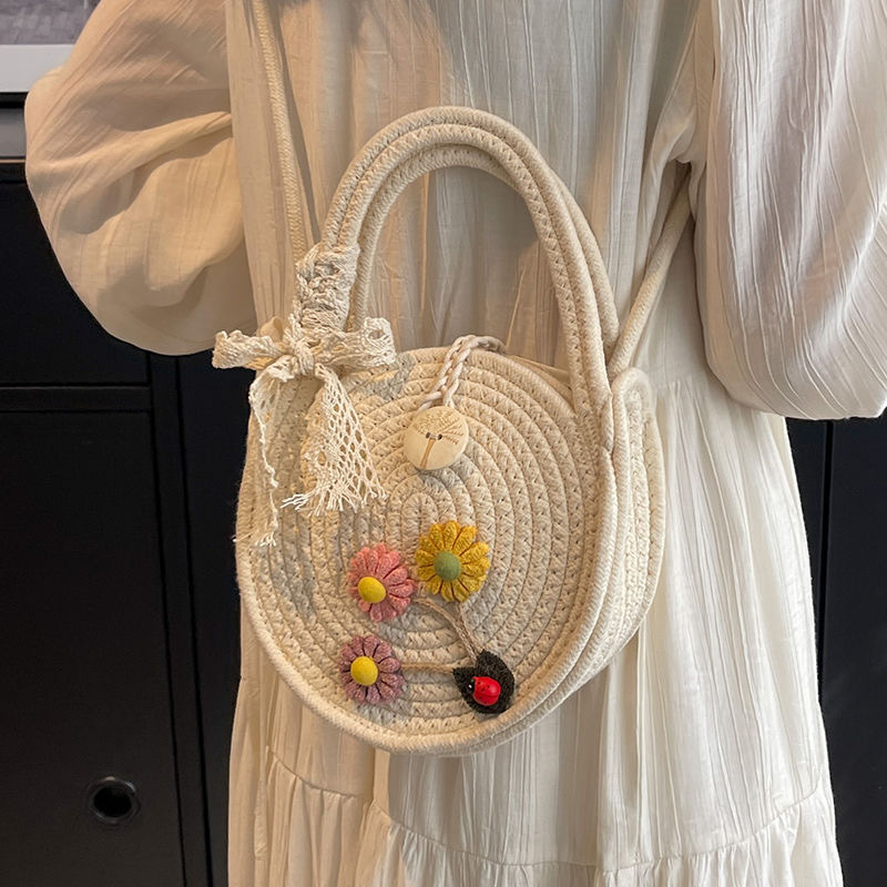 Geantă crossbody din pai – Tote, fără căptușeală, deschidere deschisă, curea unică, pentru timpul liber, formă exterioară 20213, Primăvara 2025