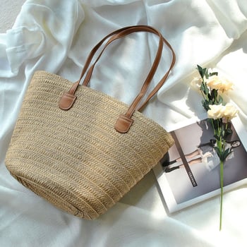 Papírtáska bevásárláshoz városi letisztultság stílusban, cipzáras zárás, vízszintes négyzet alakú forma, poliészter bélés