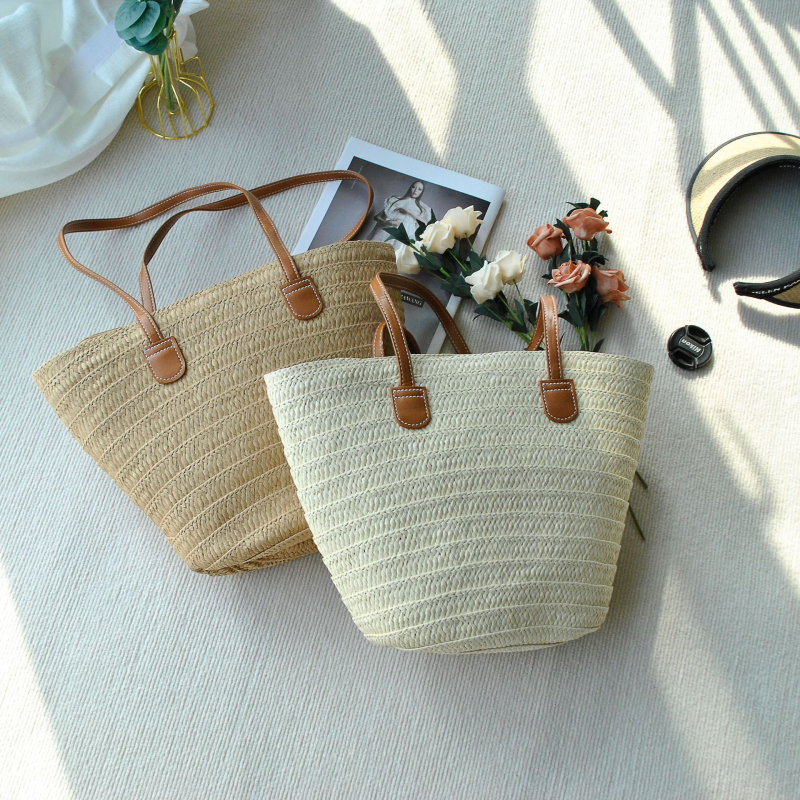 Papírtáska bevásárláshoz városi letisztultság stílusban, cipzáras zárás, vízszintes négyzet alakú forma, poliészter bélés