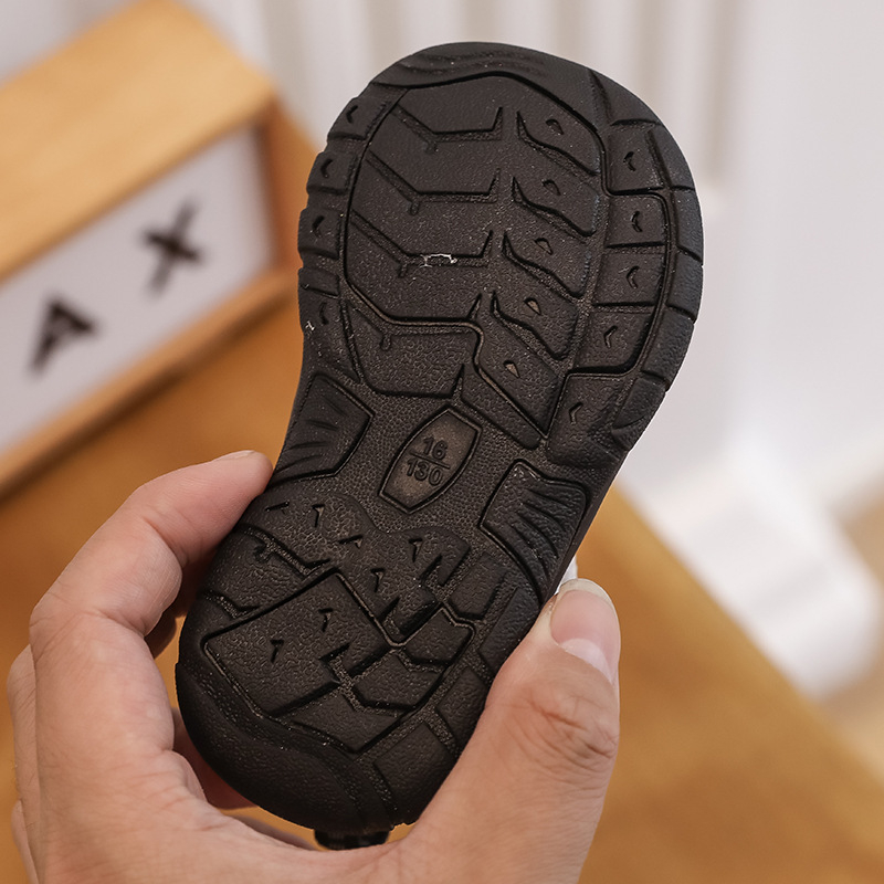 Plažne papuče za bebe, unisex, Velcro kopčanje, gornji dio od tkanine, prozračne