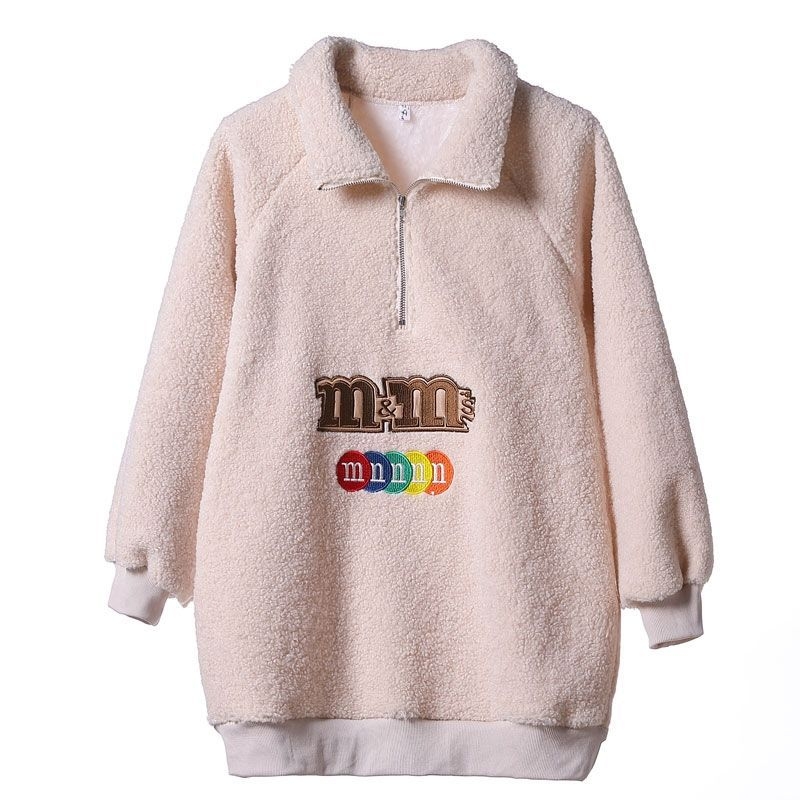 Várandós őszi-téli szett Chenille anyagú, 90–95% elasztán, hosszú ujjú, 3/4 hosszú nadrág, japán-koreai lazább stílus