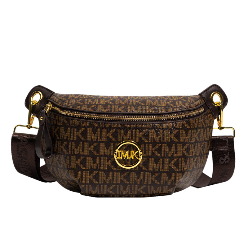 Női PU bőr crossbody táska, cipzáras zárás, poliészter bélés, belső cipzáras zseb és telefon zseb, téli szezon 2022