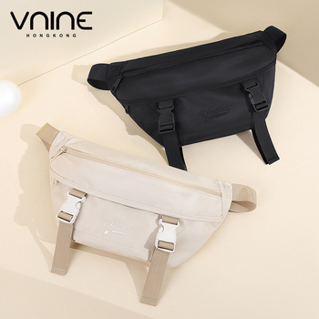 The Ninth City női crossbody táska – street trend, szövet anyag, nyár 2024, mindennapi használatra