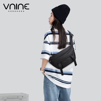 The Ninth City női crossbody táska – street trend, szövet anyag, nyár 2024, mindennapi használatra