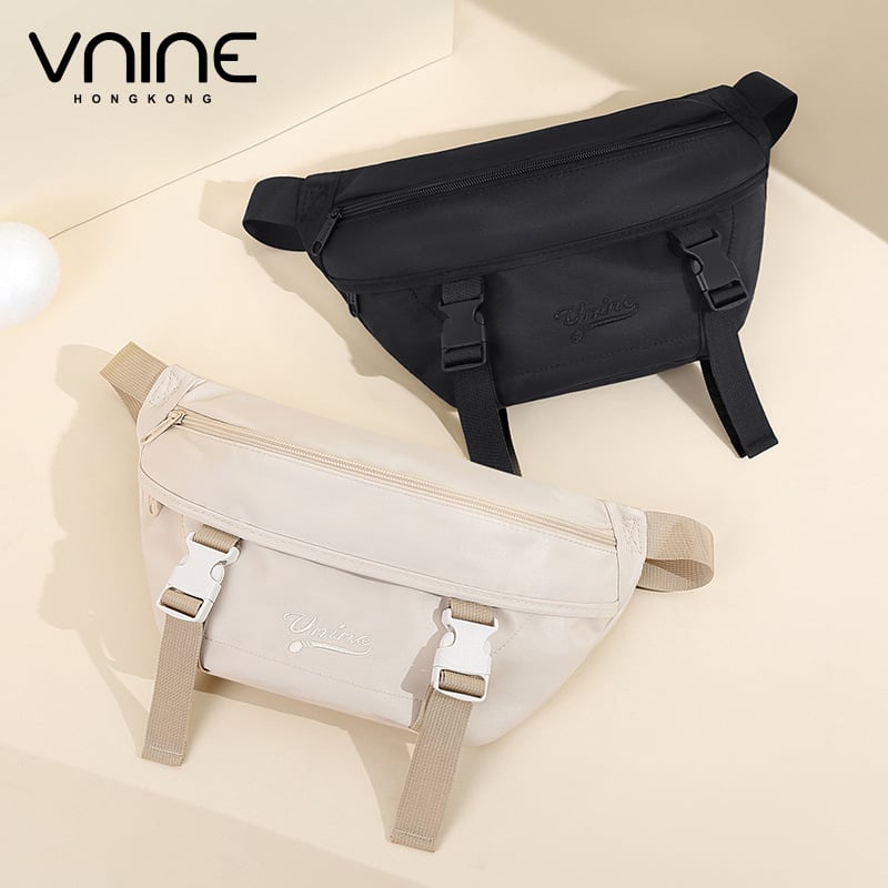 The Ninth City női crossbody táska – street trend, szövet anyag, nyár 2024, mindennapi használatra