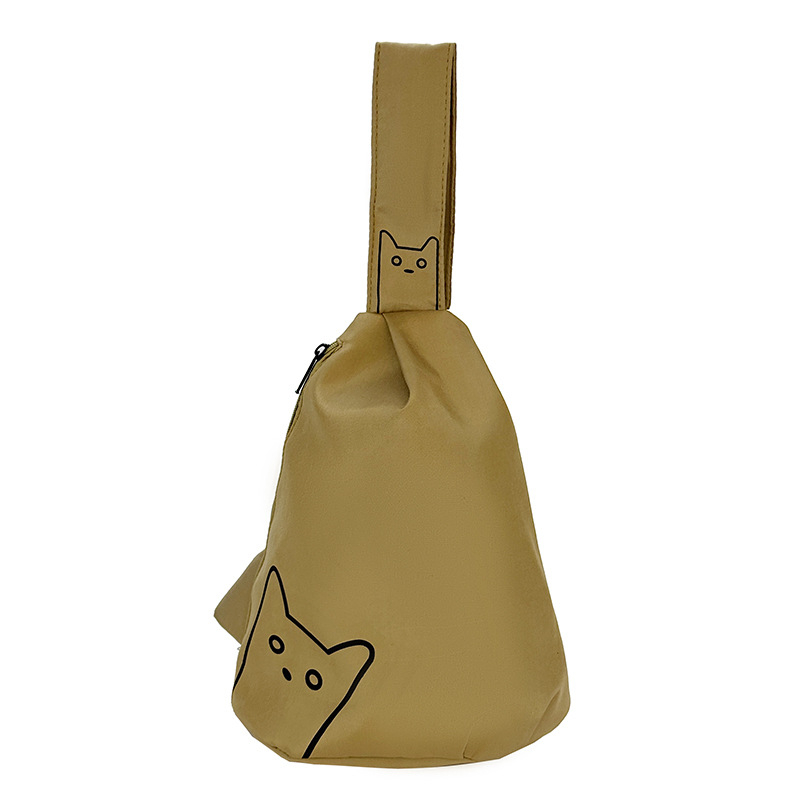 Crossbody torba od Oxford platna, velika kapaciteta, stil Cross-Border Trend, zatvarač, zima 2025