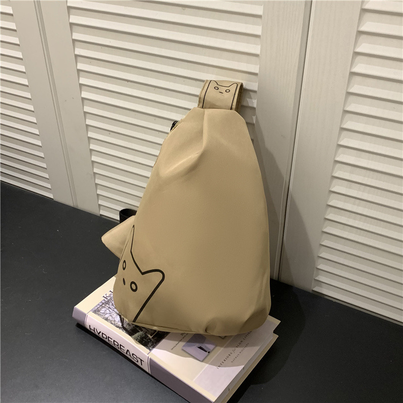 Crossbody torba od Oxford platna, velika kapaciteta, stil Cross-Border Trend, zatvarač, zima 2025