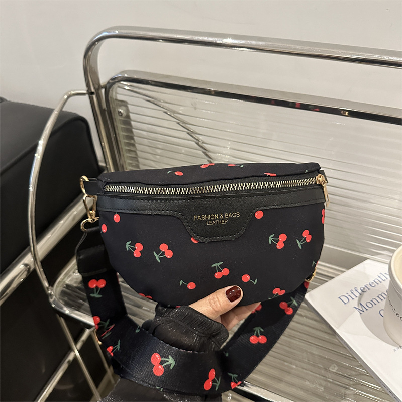 Corduroy torbica za struk, 2026 proljeće, street trend stil, zatvarač, unutarnji džep za dokumente