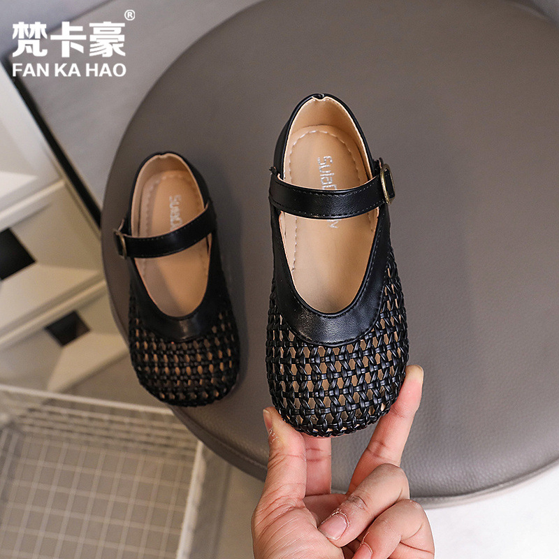 Lányoknak szóló tengerparti cipő (PU felsőrész; gumitalp; Velcro-zár; 1–12 éveseknek)