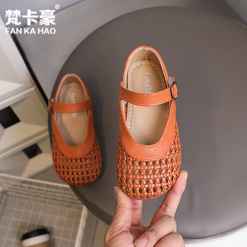 Lányoknak szóló tengerparti cipő (PU felsőrész; gumitalp; Velcro-zár; 1–12 éveseknek)