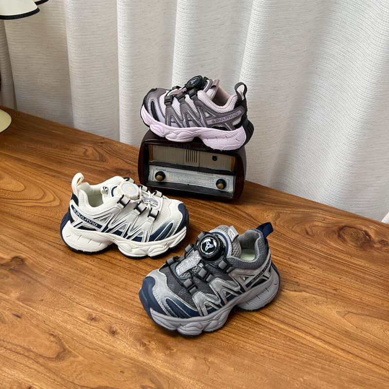 Dječje sportske tenisice u Dad Shoes stilu, prozračne, gumena potplat, Velcro zatvarač