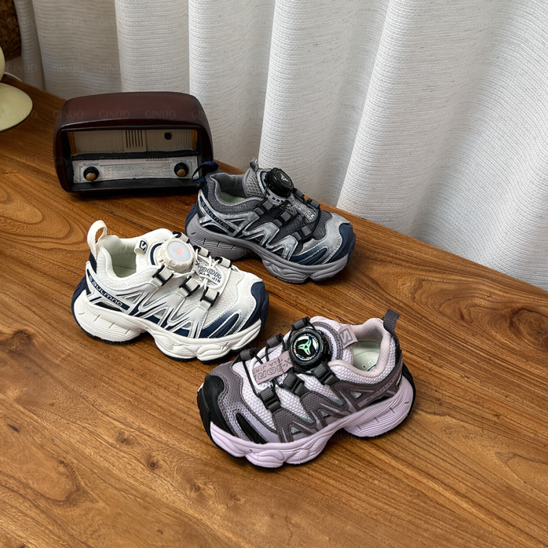 Dječje sportske tenisice u Dad Shoes stilu, prozračne, gumena potplat, Velcro zatvarač