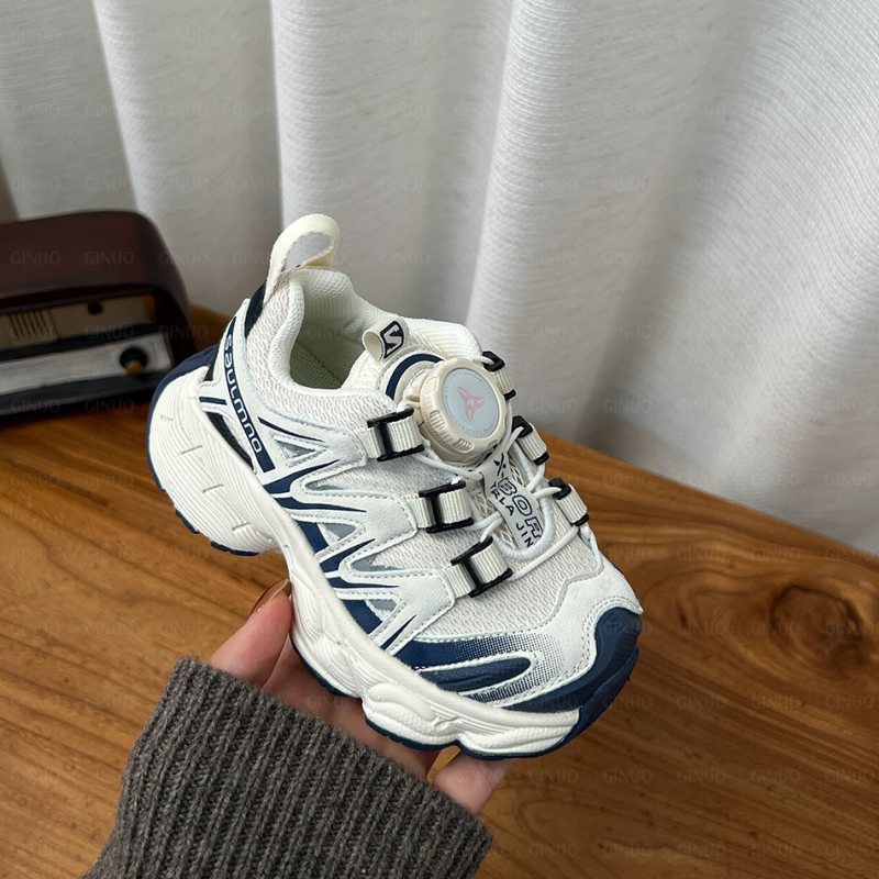 Dječje sportske tenisice u Dad Shoes stilu, prozračne, gumena potplat, Velcro zatvarač