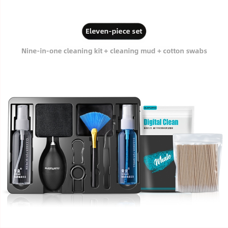 Suo Huang čistiaci set pre klávesnice a zariadenia – čistič LCD obrazovky pre klávesnicu, mobilný telefón a notebook; model qjtz-01; kompatibilný s 28922704256