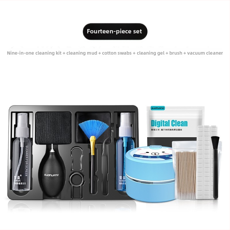Suo Huang čistiaci set pre klávesnice a zariadenia – čistič LCD obrazovky pre klávesnicu, mobilný telefón a notebook; model qjtz-01; kompatibilný s 28922704256