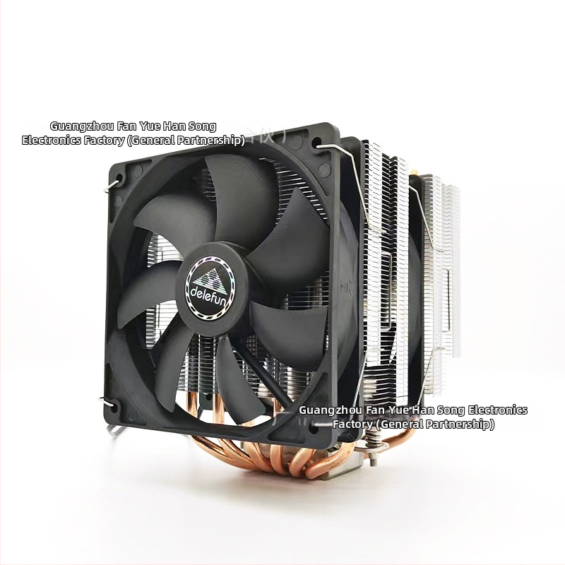 Ψύκτης CPU με διπλό πύργο, 6 σωλήνες μεταφοράς θερμότητας, 1800 RPM, υδραυλικά ρουλεμάν, RGB συγχρονισμός 5V, USB 4 διεπαφή