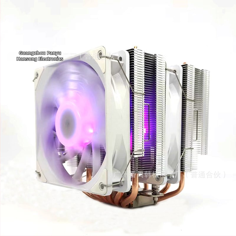 Ψύκτης CPU με διπλό πύργο, 6 σωλήνες μεταφοράς θερμότητας, 1800 RPM, υδραυλικά ρουλεμάν, RGB συγχρονισμός 5V, USB 4 διεπαφή