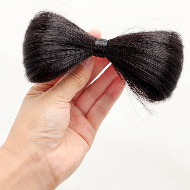 Masnis hajcsat copf – kézzel szőtt, hőálló huzalból készült, Louise Beauty márka, Bow Clip modell, nem alkalmas forró színnel történő festésre