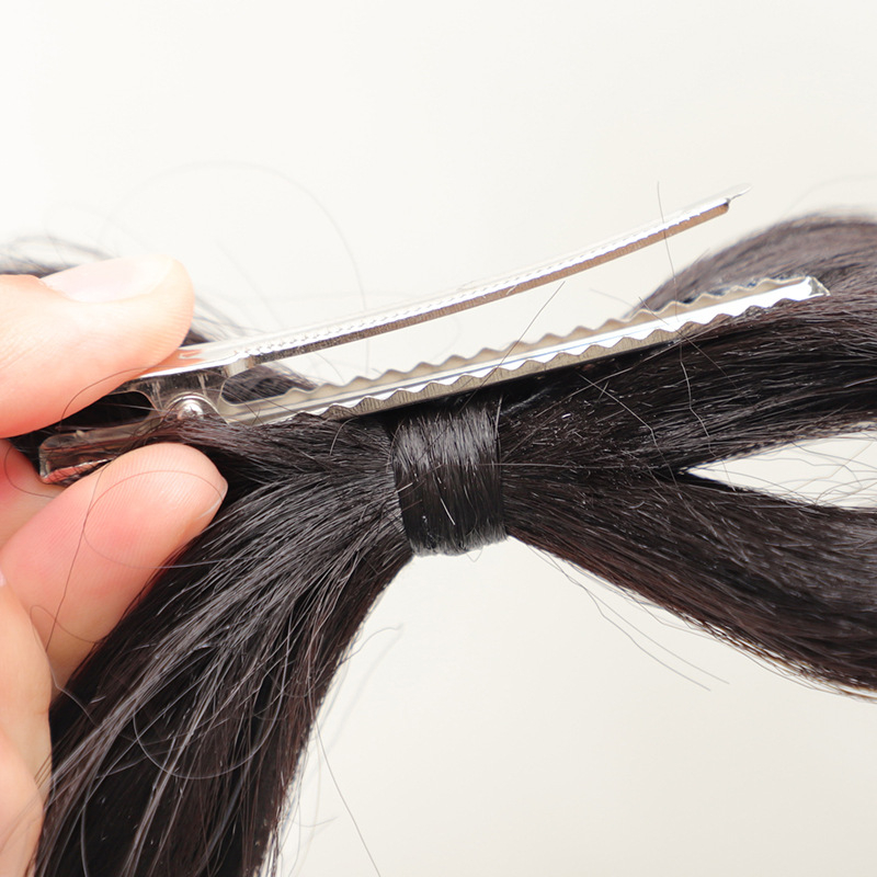 Masnis hajcsat copf – kézzel szőtt, hőálló huzalból készült, Louise Beauty márka, Bow Clip modell, nem alkalmas forró színnel történő festésre