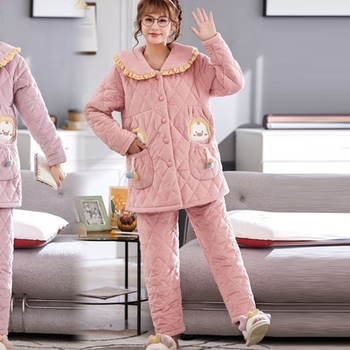 Milk Velvet pizsama kardigán stílusban, extravastag, rever nyak, hosszú ujjú, otthoni melegen és kényelmesen