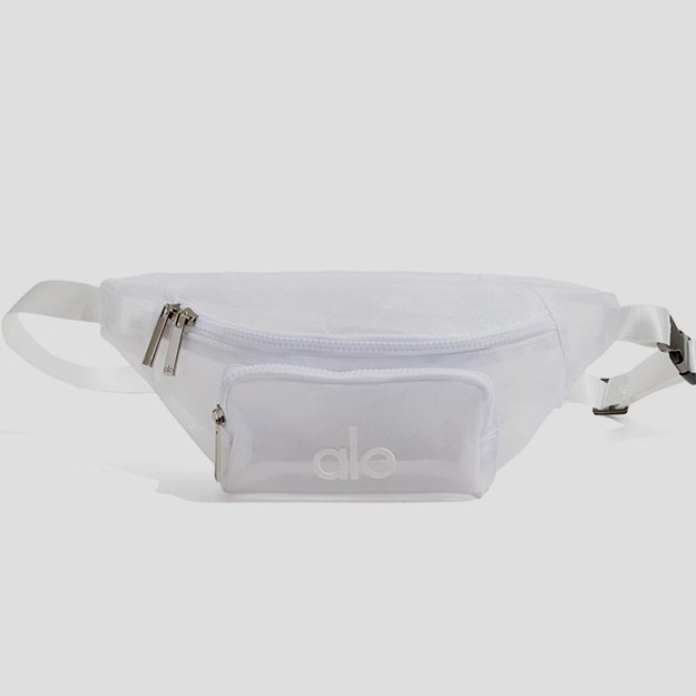 Nylon mrežasta torba za pojas ili nošenje na prsima, zatvarač, mekana, bez podstave, gradski minimalistički stil, jesen 2025