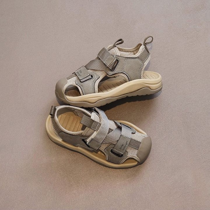 Unisex dječje sportske sandale s Velcro kopčom, gornji dio od sintetičke kože, PU đon, za djecu od 4 do 16 godina