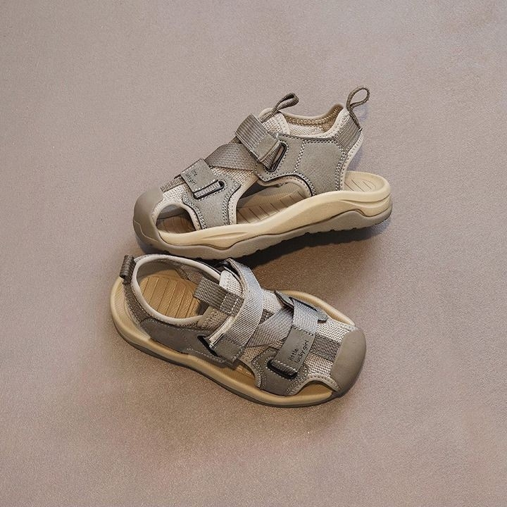 Unisex dječje sportske sandale s Velcro kopčom, gornji dio od sintetičke kože, PU đon, za djecu od 4 do 16 godina