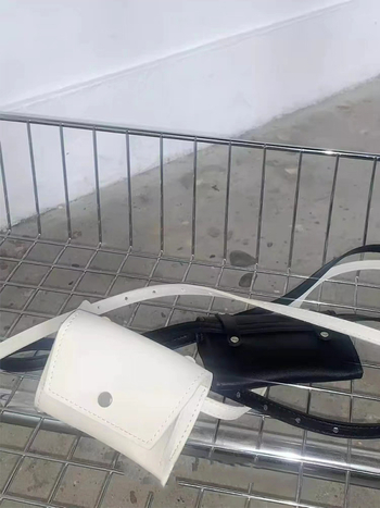 Vintage női táska kártya- és deréktáska, PU, kis négyszögletes fedeles, snap zár, 2025 tavasz