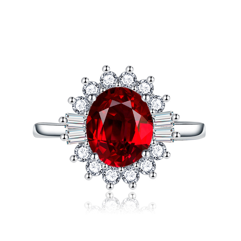 Rézötvözetes gyűrű cirkón mozaikokkal, nyolc szív és nyolc nyíl mintával, női divatgyűrű, testreszabás elérhető