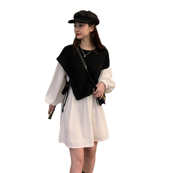 Kismama kosztüm hosszú ujjú, 3/4- hosszú nadrág, chenille anyag, spandex <30%, japán-koreai lazább stílus