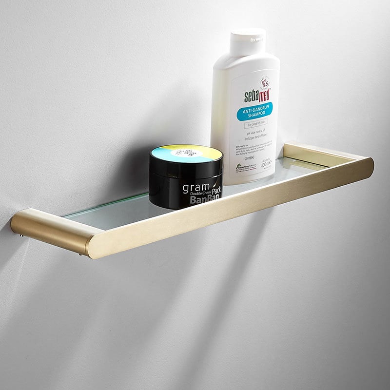 Ραφιέρα πετσετών, 2 επιπέδων, από ανοξείδωτο χάλυβα 304, φινίρισμα wire drawing, τοποθέτηση επιτοίχια με κρυφή βάση στερέωσης