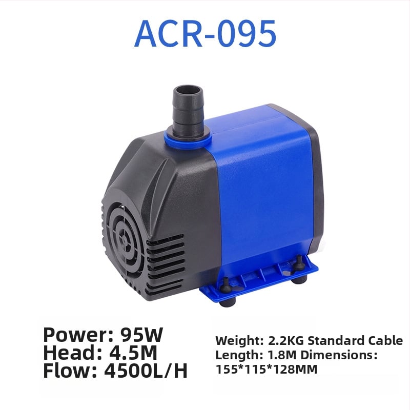 Akvarisztikai merülőpumpa | horizontális kivitel, egyfokozatú, víz pumpálása és oxigénellátás | Márka Chuangrui, tömeg 20 kg
