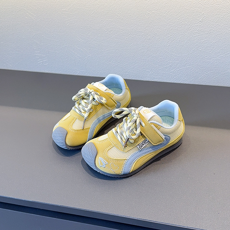 Dječje mrežaste prozračne tenisice za trening s Velcro kopčanjem, unisex, gumeni potplat, proljeće 2026