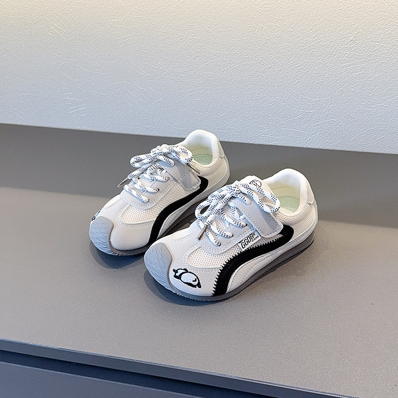 Dječje mrežaste prozračne tenisice za trening s Velcro kopčanjem, unisex, gumeni potplat, proljeće 2026
