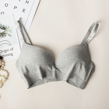 Acélgyűrű nélküli szoptatós melltartó; kosár: felső vékony, alsó vastag; fix dupla vállpántok; szoptatási támogatás