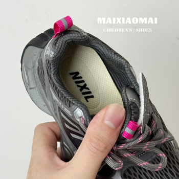 Pantofi pentru copii Dad Shoes cu Velcro, motif alfabet, ușori, partea superioară din microfibră, talpă EVA, primăvara 2026