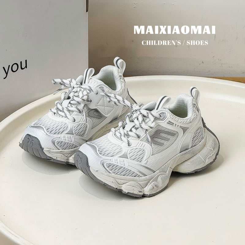 Pantofi pentru copii Dad Shoes cu Velcro, motif alfabet, ușori, partea superioară din microfibră, talpă EVA, primăvara 2026