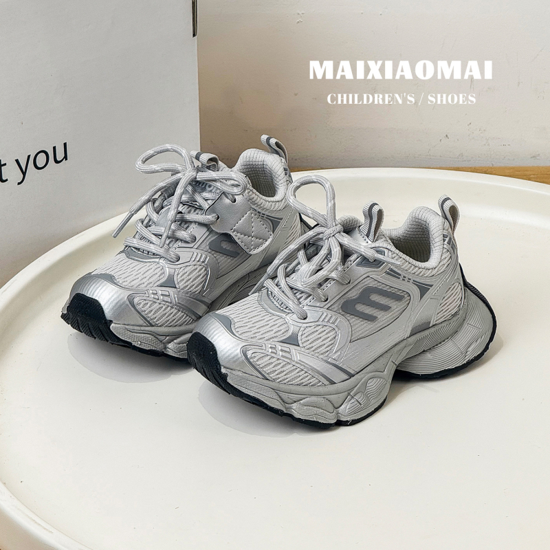 Pantofi pentru copii Dad Shoes cu Velcro, motif alfabet, ușori, partea superioară din microfibră, talpă EVA, primăvara 2026