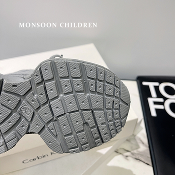 Pantofi sport unisex pentru copii în stil Dad Shoes - partea superioară din piele de vită cu două straturi, talpă din cauciuc, potriviți pentru primăvară, vară și toamnă, ușori și comozi