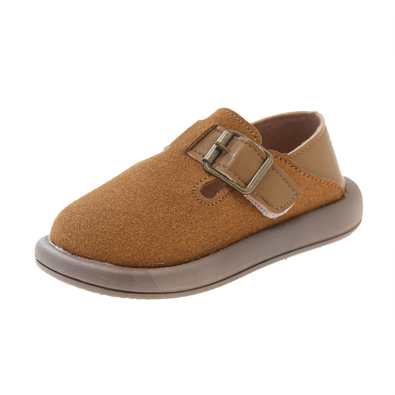 Dječje cipele od PU kože, Velcro zatvaranje, niskog profila, PVC potplat, korejski stil, unisex