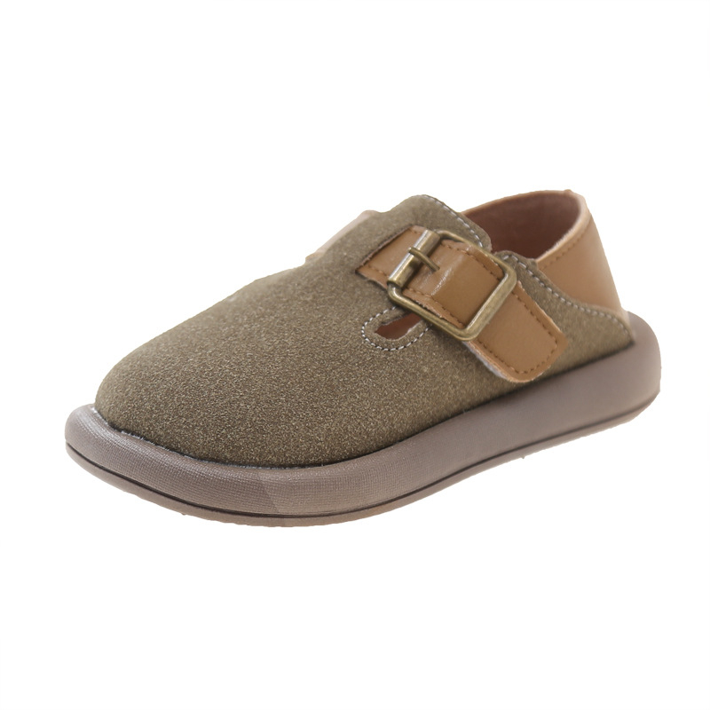 Dječje cipele od PU kože, Velcro zatvaranje, niskog profila, PVC potplat, korejski stil, unisex